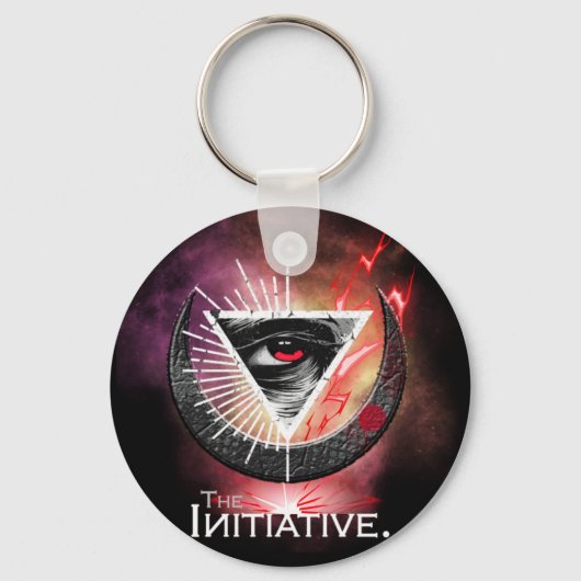 Auge der Initiative kosmische Grundlagen Schlüsselanhänger (Rückseite)