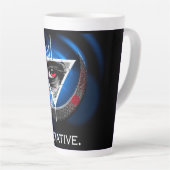 Auge der Initiative Latte Tasse (Rechte Ecke)