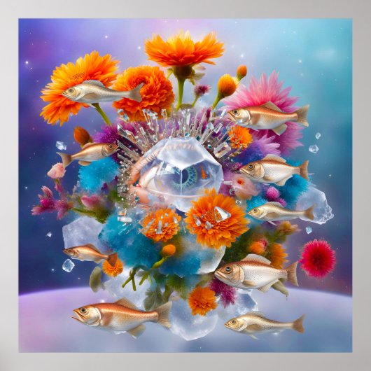 Auge der Natur Poster (Vorne)