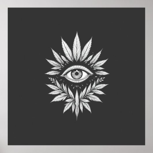 Auge der Natur Poster (Vorne)