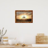 Auge der Providence Print Poster (Küche)