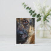 Auge der Schäfer-Visitenkarten Visitenkarte (Stehend Vorderseite)