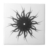 Auge der Sun-Wähluhr Fliese (Vorderseite)