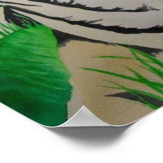 Auge der Tigress Poster (Ecke)