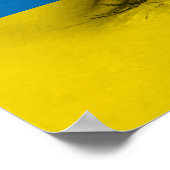 Auge der Ukraine Poster (Ecke)