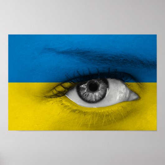 Auge der Ukraine Poster (Vorne)