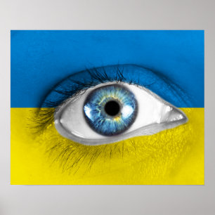 Auge der Ukraine Poster