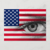 Auge der USA Postkarte (Vorderseite)
