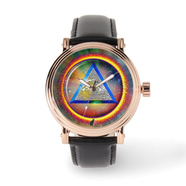 Auge der Vorsehung Armbanduhr (Vorderseite)