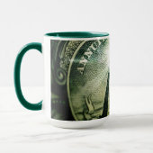 "Auge der Vorsehung" Geld Pyramide Tasse (Links)