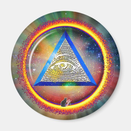 Auge der Vorsehung Magnet (Vorne)