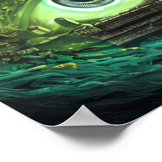 Auge der Vorsehung Poster (Ecke)