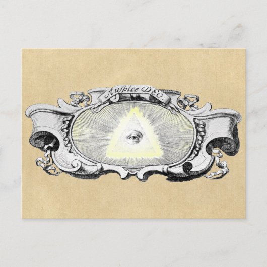Auge der Vorsehung Postkarte (Vorderseite)