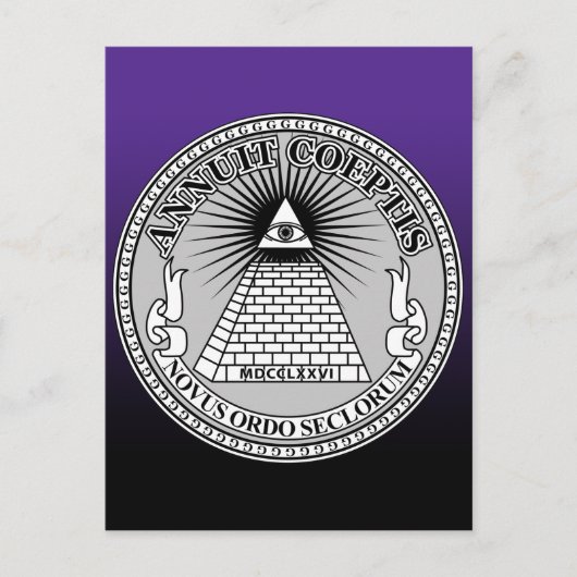 Auge der Vorsehung Postkarte (Vorderseite)