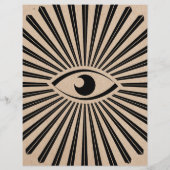 Auge der Vorsehung, psychische Leserwerbung Flyer (Hinten)