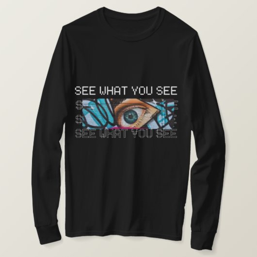 Auge der Wahrnehmung: T - Shirt der Premium-Männer (Design vorne)