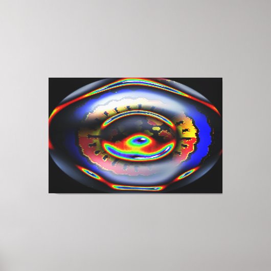 AUGE DER WELT LEINWANDDRUCK (Vorderseite)