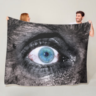 AUGE DER WEREWOLF FLEECEDECKE