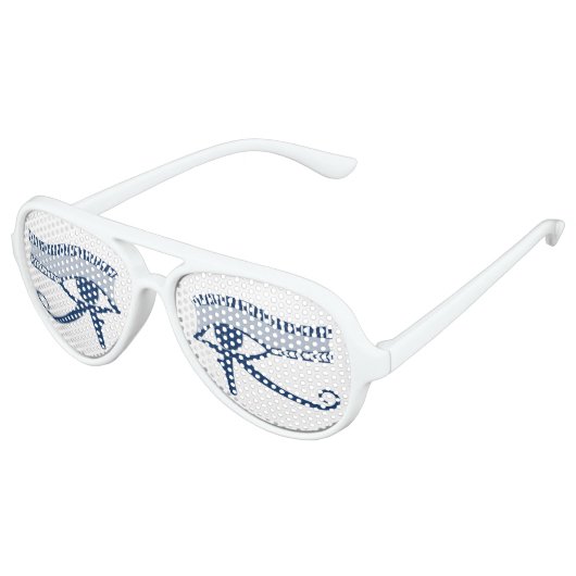 Auge des ägyptischen Pharao-Designer Partybrille (Schrägansicht)