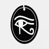 Auge des ägyptischen Symbol des Horus Ornament Aus Metall (Vorderseite links)