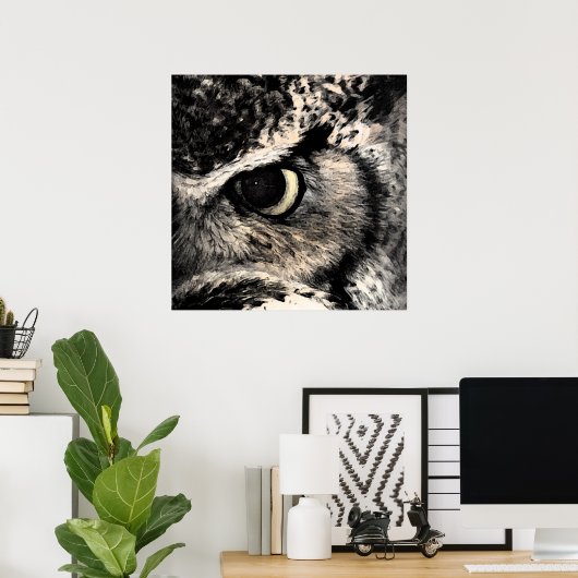 Auge des Auges Poster (Heimbüro)