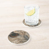 Auge des Auges Sandstein Untersetzer (Seite)