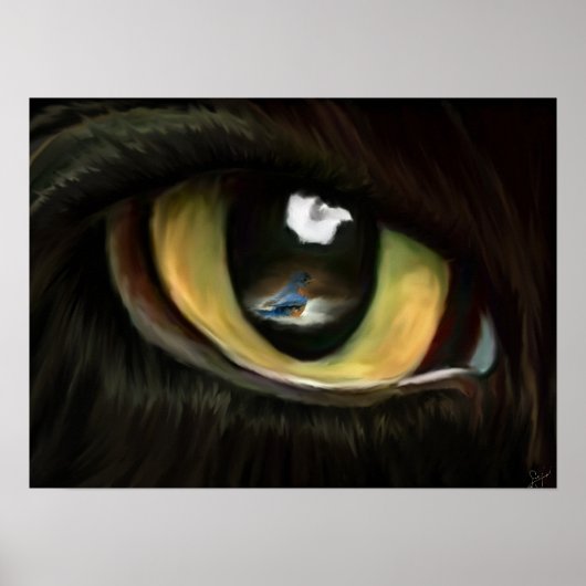 Auge des Betrachters Fine Art Print Poster (Vorne)