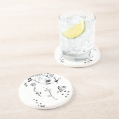 Auge des Betrachters Getränkeuntersetzer (Seite)