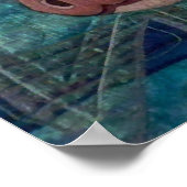 Auge des Betrachters (Leinwand) Poster (Ecke)