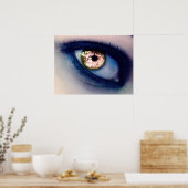 Auge des Betrachters Poster (Küche)