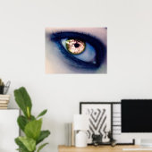 Auge des Betrachters Poster (Heimbüro)