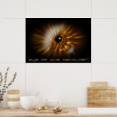 Auge des Betrachters Poster (Küche)