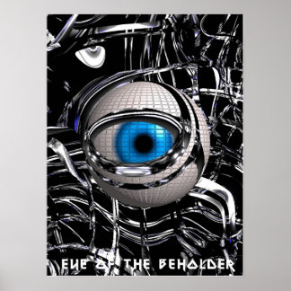 Auge des Betrachters Poster