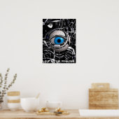Auge des Betrachters Poster (Küche)