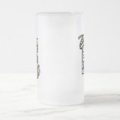 Auge des Bierhalters - Funny Beer Drinker Mattglas Bierglas (Mittel)