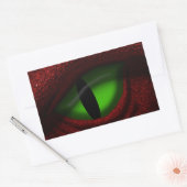 Auge des Drachen Rechteckiger Aufkleber (Umschlag)