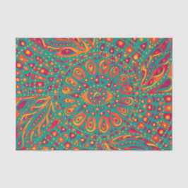 Auge des Feuers Seidenpapier