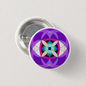 Auge des Geheimnisses Button (Vorne & Hinten)