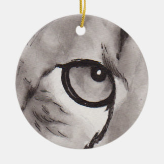 Auge des Geparden – Gaze Collection Keramik Ornament