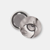 Auge des Geparden – Gaze Collection Magnet (Vorderseite/Rückseite)