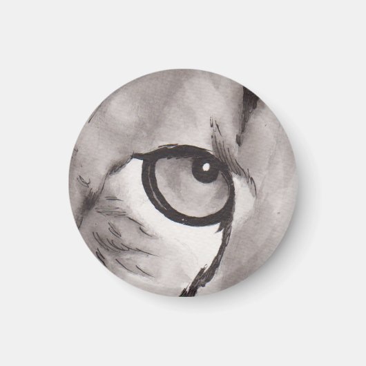 Auge des Geparden – Gaze Collection Magnet (Vorne)