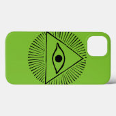 Auge des Gottes Case-Mate iPhone Hülle (Rückseite (Horizontal))
