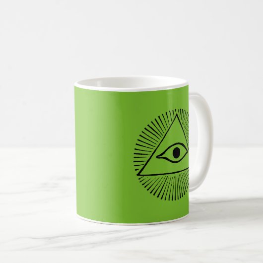 Auge des Gottes Kaffeetasse (VorderseiteRechts)