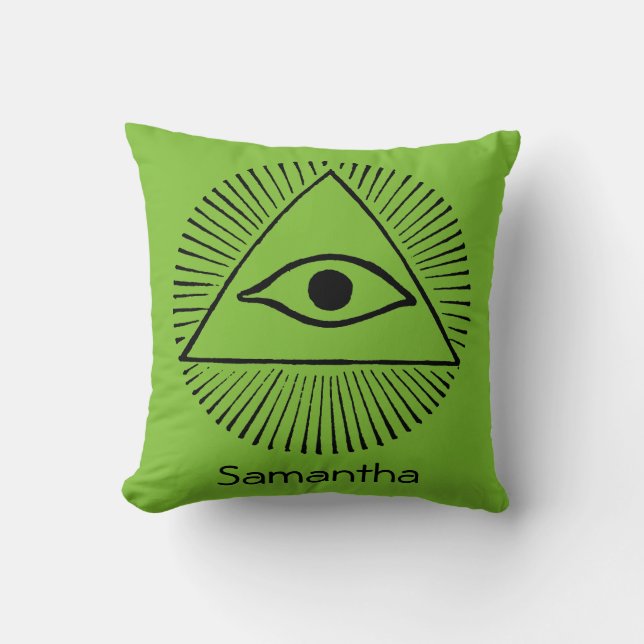 Auge des Gottes Kissen (Vorderseite)