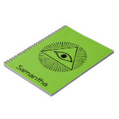 Auge des Gottes Notizblock (Linke Seite)