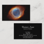 "Auge des Gottes" Schneckennebelfleck Visitenkarte (Vorne/Hinten)