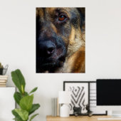 Auge des Hirten Kunstdrucks Poster (Heimbüro)