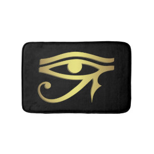 Auge des horus Ägyptersymbols Badematte