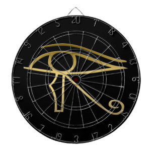 Auge des Horus Ägyptersymbols Dartscheibe