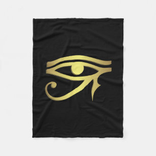 Auge des horus Ägyptersymbols Fleecedecke